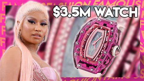 nicki minaj pink richard mille price|Nicki Minaj Teases New Music, Shares Rare Richard Mille.